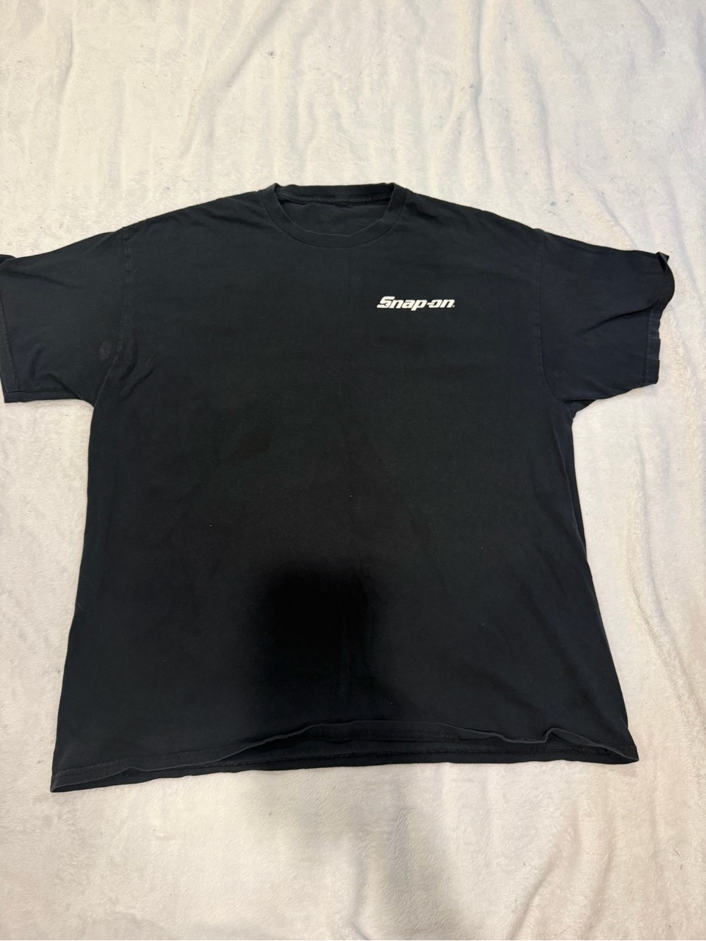 Snap-on Classic Black Short Sleeve Logo Tee